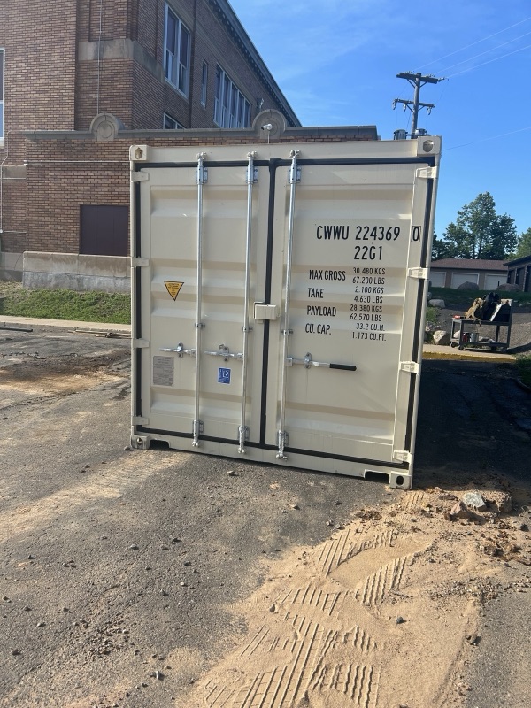 New 20ft one-trip shipping container